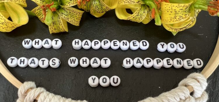 What happened, you? That’s what happened, you
